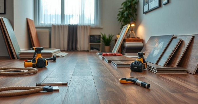 Custo de instalação de piso vinílico e como economizar Custo de instalação de piso vinílico e como economizar