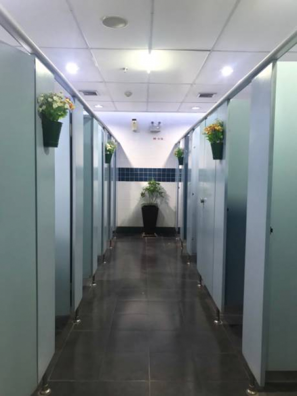 Instalação de Divisória de Pvc para Banheiro Valores Jardim Bela Vista - Instalação de Divisória de Pvc para Banheiro