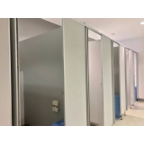 instalação de divisória de pvc para banheiro Vila Conçalves